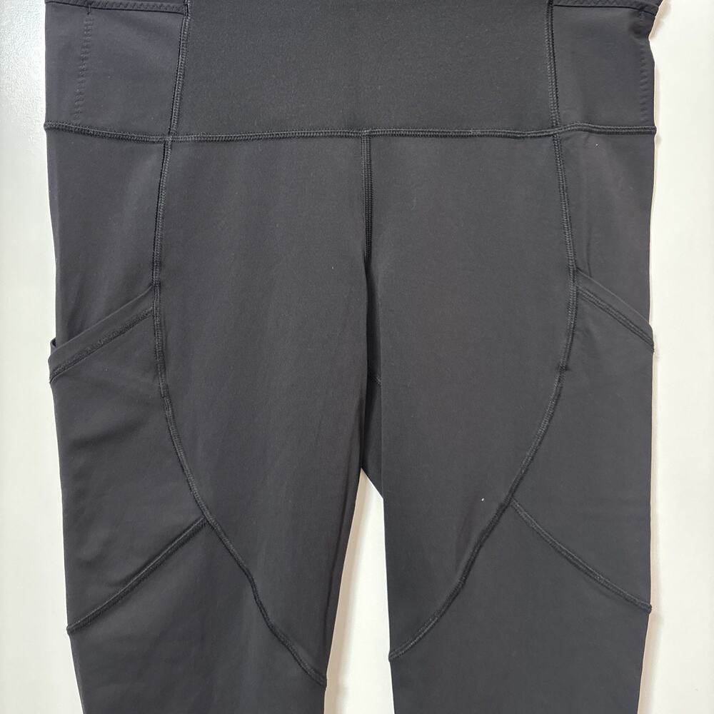Lululemon - Leggings Knee Length, Size 10, Black